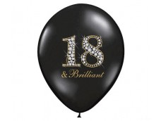 Baloni Cipars 18 - "Brilliant", briljants, 29cm