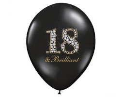 Baloni Cipars 18 - "Brilliant", briljants, 29cm