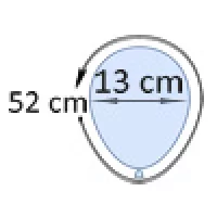 13 cm (5 inch)