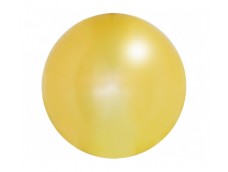 Folijas balons 46cm - bumba, zelta