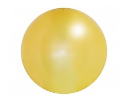 Folijas balons 46cm - bumba, zelta