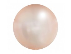 Folijas balons 46cm - bumba, rozā zelta