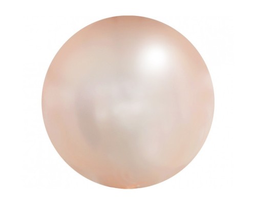 Folijas balons 46cm - bumba, rozā zelta