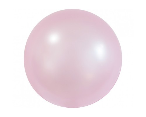 Folijas balons 46cm - bumba, rozā