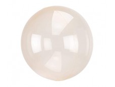 Folijas balons 45cm XL bumba, ANAGRAM Crystal clearz, oranžs Folijas balons 45cm XL bumba, ANAGRAM Crystal clearz, oranžs