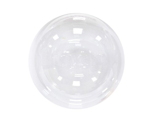 Baloni bezkrāsaini, caurspīdīgi, PVC folijas 46cm L - bumba