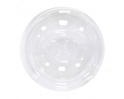 Baloni bezkrāsaini, caurspīdīgi, PVC folijas 50cm XXL - bumba