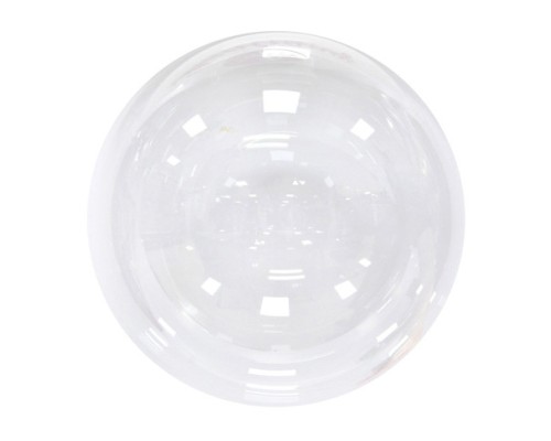 Baloni bezkrāsaini, caurspīdīgi, PVC folijas 50cm XXL - bumba