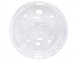 Baloni bezkrāsaini, caurspīdīgi, PVC folijas 80cm XXL - bumba