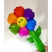  Folijas balons Puķīte, krāsaina, 35cm
