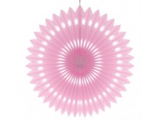Zīdpapīra rozete, rozā, gaiši, 40cm