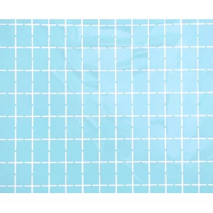 Folijas aizkars 100x200cm gaiši zils, kvadrāti Folijas aizkars 100x200cm gaiši zils, kvadrāti
