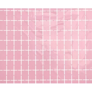 Folijas aizkars 100x200cm gaiši rozā, kvadrāti Folijas aizkars 100x200cm gaiši rozā, kvadrāti