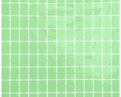 Folijas aizkars 100x200cm gaiši zaļš, kvadrāti