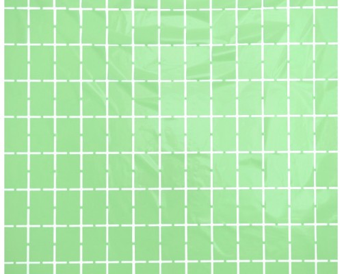 Folijas aizkars 100x200cm gaiši zaļš, kvadrāti
