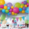 Balonu virtene krāsaina 65 baloni un lentīte (DIY)