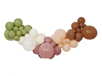 Balonu virtene krāsaina BOHO 65 baloni+lentīte (DIY)