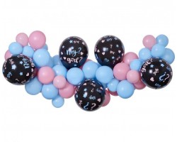 Balonu virtene puika vai meitene 65 baloni+lentīte (DIY)