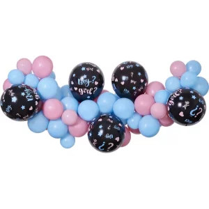 Balonu virtene puika vai meitene 65 baloni+lentīte (DIY)