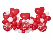 Balonu virtene "Love" 65 baloni+lentīte (DIY)