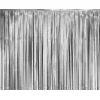 Folijas "lietutiņa" aizkars 100x200cm sudraba, matēts