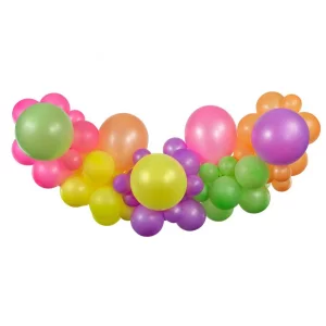 Balonu virtene "Neon" 65 baloni un lentīte (DIY)