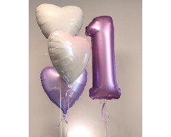 Cipars L, Smart un 3 folijas sirdis, gaišas