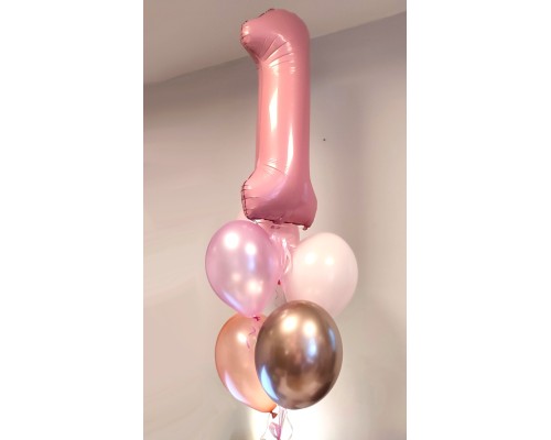 Cipars XL piecu balonu pušķī 2