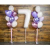 Folijas balons 92cm XXL - cipars 7, balts Folijas balons 92cm XXL - cipars 7, balts