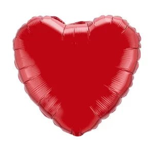 Folijas balons sirds, sarkana, Flexmetal, 81cm, Jumbo Folijas balons sirds, sarkana, Flexmetal, 81cm, Jumbo