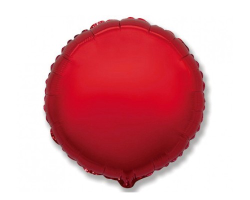 Folijas balons 46cm aplis, sarkans, Flexmetal