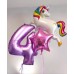 Folijas balons   Vienradzis  Rainbow Unicorn, varavīksnes, 60cm, Flexmetal