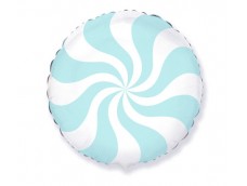 Folijas balons 45cm, Konfekte, zila