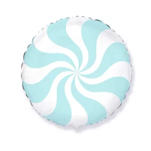 Folijas balons 45cm, Konfekte, zila