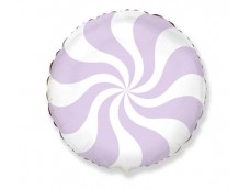 Folijas balons 45cm, Konfekte, lillā