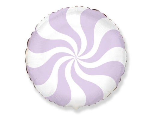 Folijas balons 45cm, Konfekte, lillā