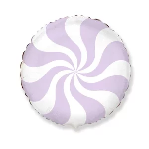 Folijas balons 45cm, Konfekte, lillā