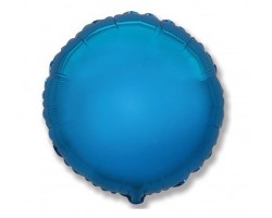 Folijas balons 46cm aplis, zils, Flexmetal Folijas balons 46cm aplis, zils, Flexmetal