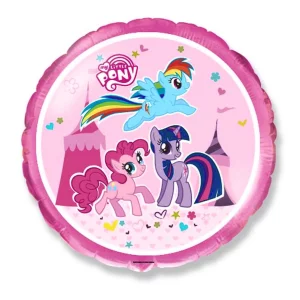 Folijas balons Ponijs MY LITTLE PONY, 48cm, aplis Folijas balons Ponijs MY LITTLE PONY, 48cm, aplis
