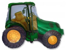 Folijas balons  Transportlīdzeklis - Traktors, zaļš, 60cm, Flexmetal