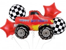 Folijas balons  Transportlīdzeklis - Big wheel, Monster Truck, komplekts