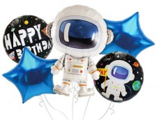 Folijas balons Kosmoss - Astronauts, komplekts
