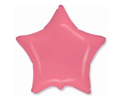 Folijas balons zvaigzne, sarkana, pastel, 48cm, Flexmetal Folijas balons zvaigzne, sarkana, pastel, 48cm, Flexmetal