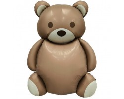 Folijas balons  Dzīvnieki - Lācis, 52x68cm, matēts