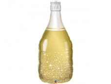 Folijas balons Ballīte - Šampanietis, Qualtex, 99cm