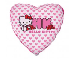 Folijas balons  Kaķis Hello Kitty, hearts, iepakojumā, Flexmetal