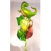 Folijas balons Dzīvnieki - dinozauriņš, 60cm, Flexmetal Folijas balons Dzīvnieki - dinozauriņš, 60cm, Flexmetal