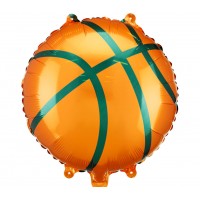 Folijas balons Basketbols, 45cm, aplis Folijas balons Basketbols, 45cm, aplis