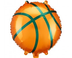  Folijas balons Basketbols, 45cm, aplis