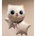Folijas balons  Dzīvnieki - Kaķēns, 60cm